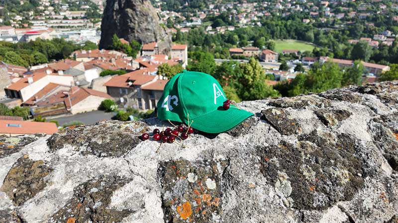 Casquette verte taille unique